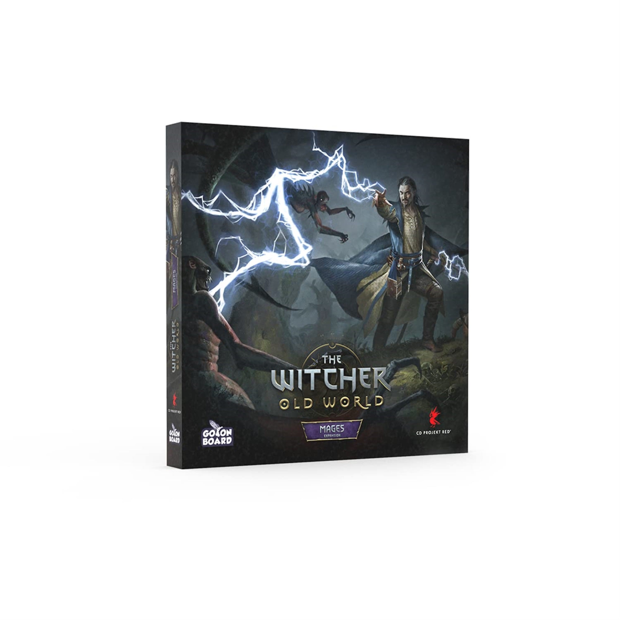 The Witcher Board Game Mages Expansion | Fantasy Game | Competitive Adventure Game | Strategy Game For Adults | Ages 14+ | 1-5 P
