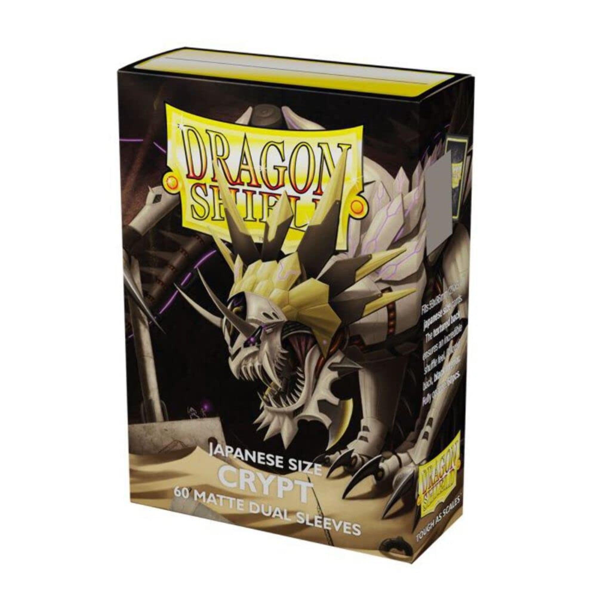 Arcane Tinmen Dragon Shield Sleeves- Matte Japanese: Dual Crypt 60Ct- Card Sleeves Are Smooth & Tough - Compatible With Yugioh &