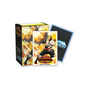 Arcane Tinmen Dragon Shield Sleeves - Matte Art: My Hero Academia: Bakugo Explode 100 Ct - Mtg Card Sleeves Are Smooth & Tough -