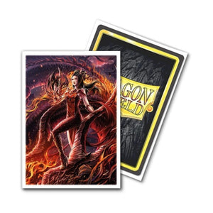 Arcane Tinmen Dragon Shield Sleeves - Flesh And Blood: Dromai 100 Ct - Mtg Card Sleeves Are Smooth & Tough - Compatible With Pok