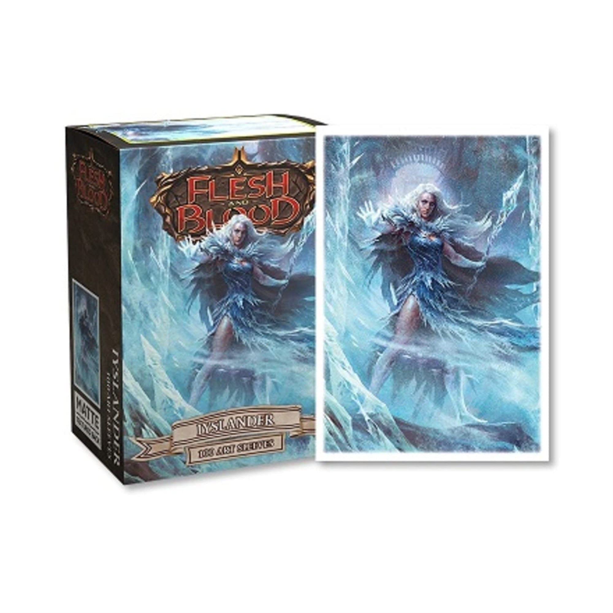 Arcane Tinmen Dragon Shield Sleeves - Flesh And Blood: Iyslander 100 Ct - Mtg Card Sleeves Are Smooth & Tough - Compatible With