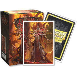 Dragon Shield Sleeves - Limited Edition Matte Art: Flesh And Blood: Emperor 100 Ct - Mtg Card Sleeves Are Smooth & Tough - Compa