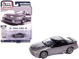 1991 Eagle Talon TSi Medium Quartz Metallic with Black Top Modern Muscle Series 1/64 Diecast Model Car by Auto World