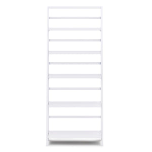 Acadian Solid Wood 72 Inch X 30 Inch Transitional Bookcase In White