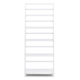 Acadian Solid Wood 72 Inch X 30 Inch Transitional Bookcase In White