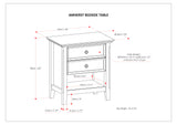Amherst Bedside Table