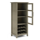 Avalon High Storage Wine Rack Cabinet