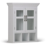 Avington Two Door Wall Cabinet With Cubbies