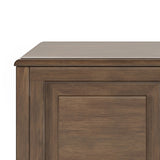 Connaught Solid Wood 51 In Wide Storage Bench Trunk