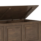 Connaught Solid Wood 51 In Wide Storage Bench Trunk