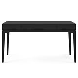 Harper Solid Hardwood Desk In Black