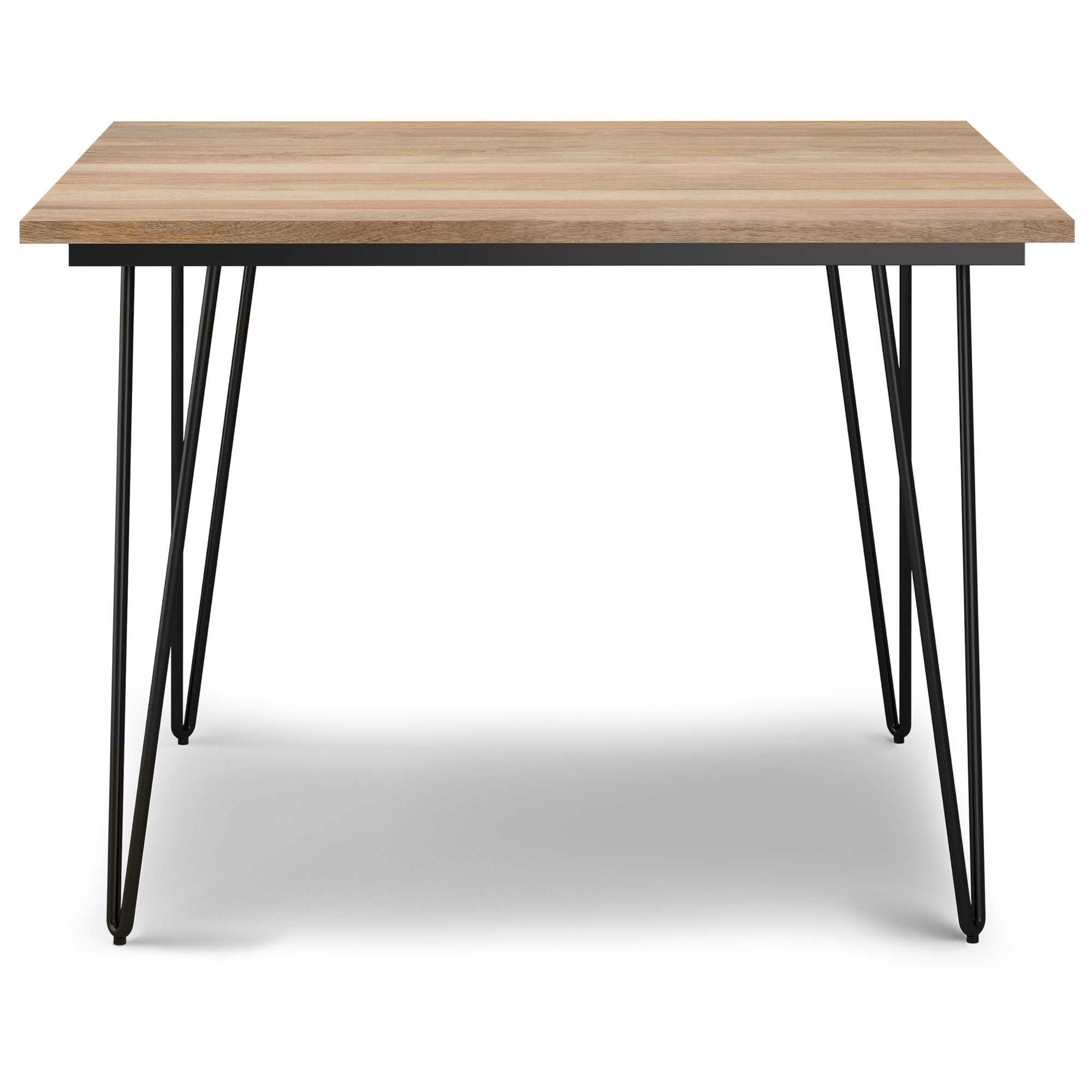 Hunter Solid Mango Wood 42 Inch Square Dining Table In Natural