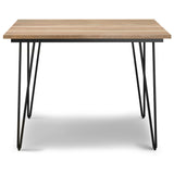 Hunter Solid Mango Wood 42 Inch Square Dining Table In Natural