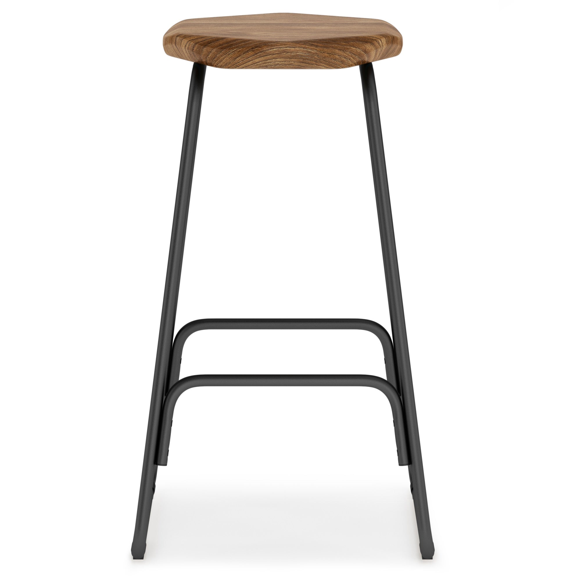 Orson Saddle Counter Height Stool (Set Of 2) In Natural