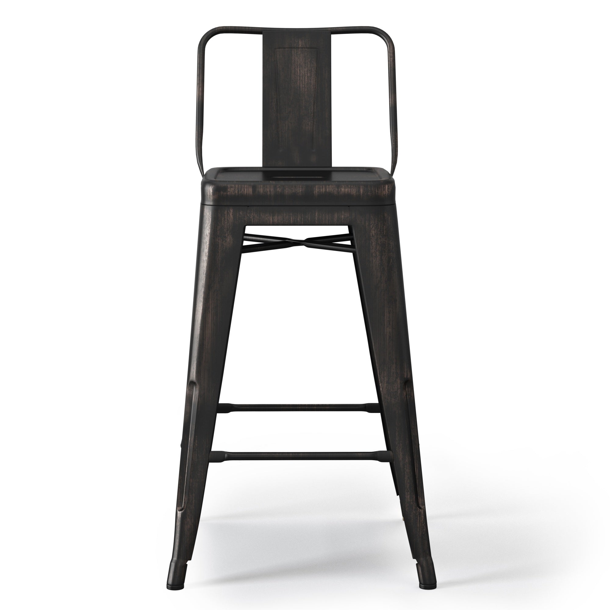 Rayne Metal 24 Inch Counter Height Stool (Set Of 2)