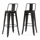 Rayne Metal 30 Inch Bar Stool (Set Of 2)