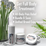 AcuPlus Ultimate Comfort Bundle – Cream, Roll-On, and 3 Bath Bombs