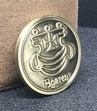 Agares Demon Sigil Coin - Ars Goetia Duke Seals
