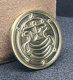 Agares Demon Sigil Coin - Ars Goetia Duke Seals