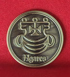 Agares Demon Sigil Coin - Ars Goetia Duke Seals