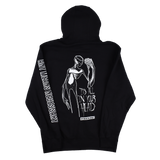 It's All In Your Head Zip Up Hoodie Black