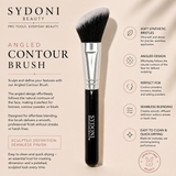 SYDONI ANGLED CONTOUR BRUSH - Ultra Soft Synthetic Hair Bristles