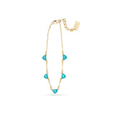 Heartfelt Charm: Chain of Hearts Bracelet