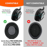 Nova Pro Wireless, Nova Elite & Nova Pro Omni Earpads - WC StealthZ