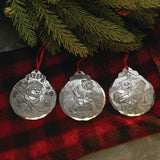 Baseball Fox Ornament
