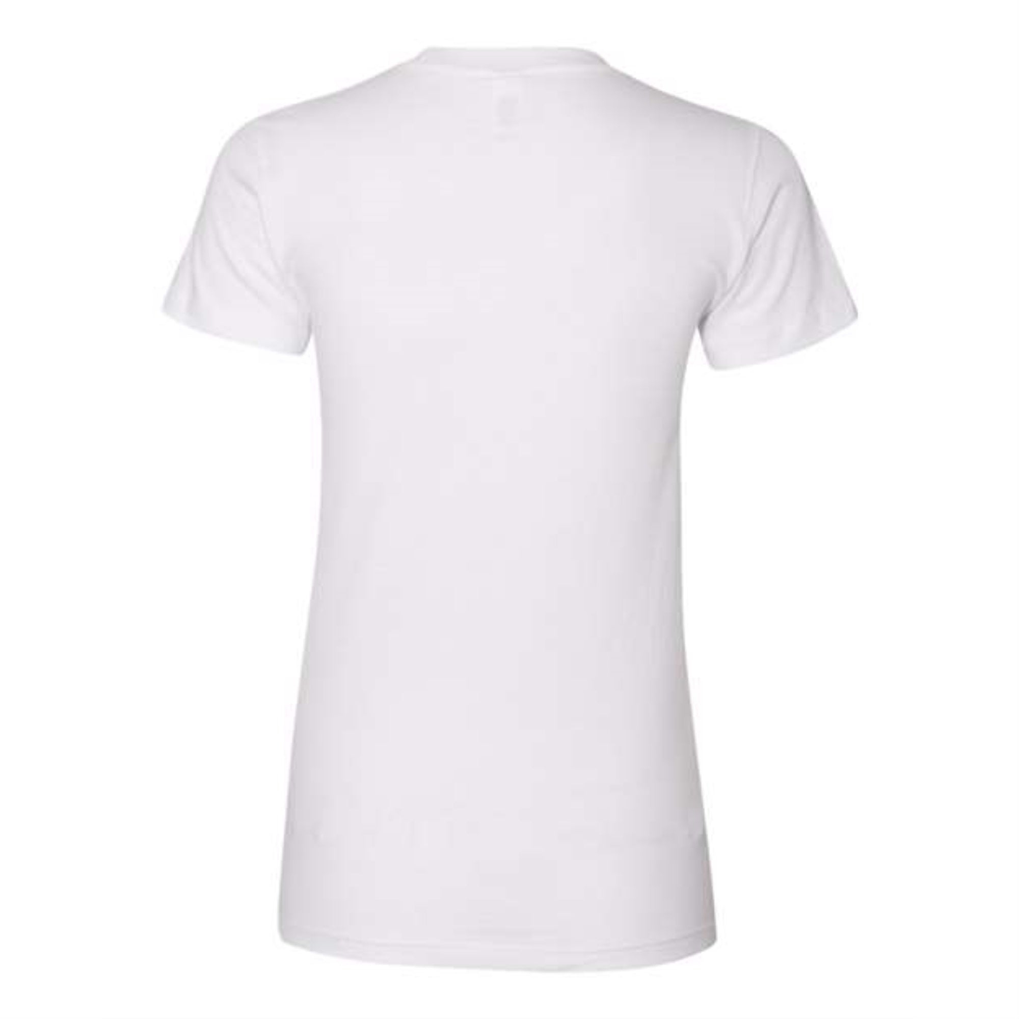 American Apparel Womens Usa-Made Fine Jersey Tee - White, Xl