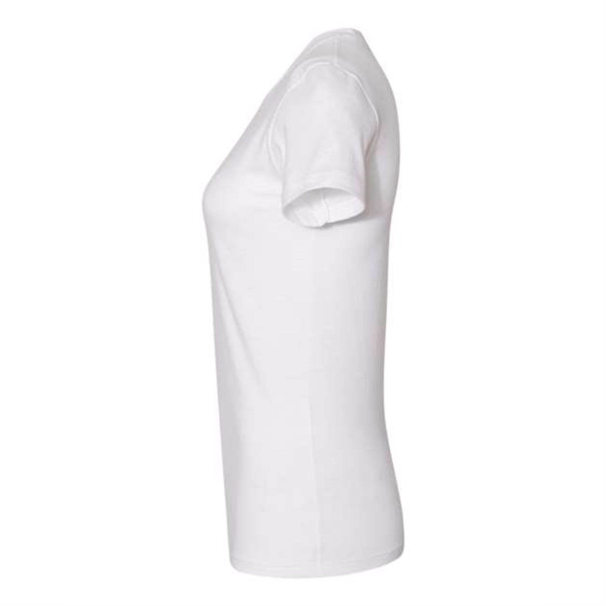 American Apparel Womens Usa-Made Fine Jersey Tee - White, Xl