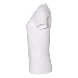 American Apparel Womens Usa-Made Fine Jersey Tee - White, Xl