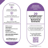 Scimera MD® MultivitaminMD Full-Spectrum Supplement Capsule with Minerals, Antioxidants, and Superfood Combination for Metabolism, Joint Support, Hair, Skin, and Nails, 60 CT