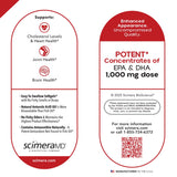Scimera MD® Krill Oil Antarctic Krill Oil Omega 3 DHA EPA Supplement with Astaxanthin for Heart, Brain, and Joint Support