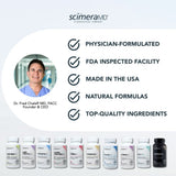 Scimera MD® Zoflexa Joint Support Supplement with Glucosamine, Chondroitin, Boswellia, Turmeric, MSM, for Joint and Cartilage Health, 60 CT