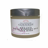 Glimmer Goddess Organic Alpha Hydroxy Acid Face Mask