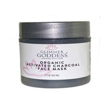 Glimmer Goddess Organic Acne Face Mask - Activated Charcoal