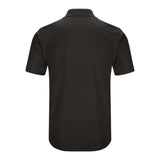Red Kap Short Sleeve Performance Knit Pocket Polo - Black, M