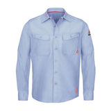 Bulwark Iq Series Endurance Work Shirt - Light Blue, Xl