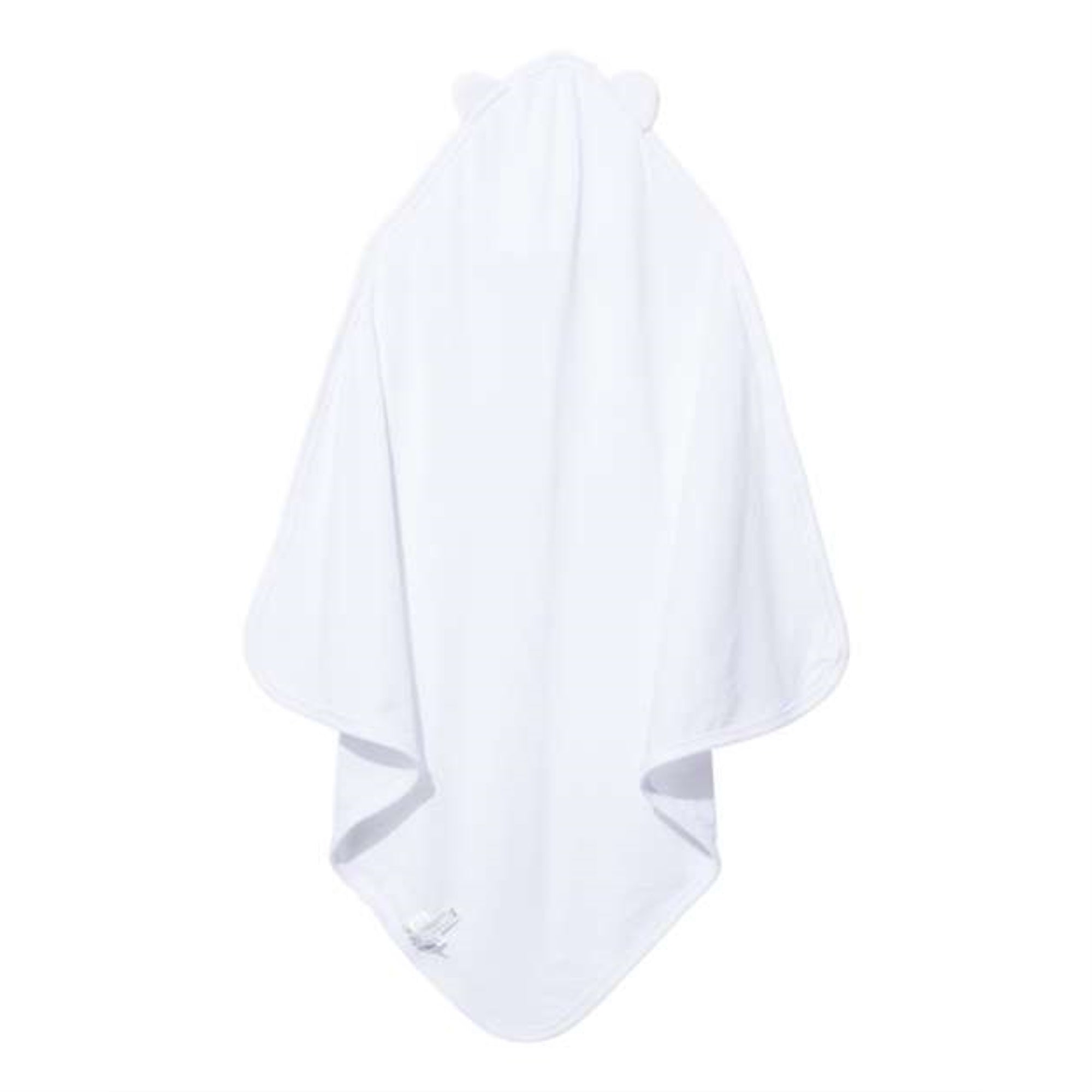 Rabbit Skins Terry Cloth Hooded Towel With Ears - White, One Size