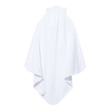 Rabbit Skins Terry Cloth Hooded Towel With Ears - White, One Size