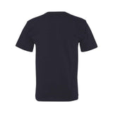 Bayside Usa-Made Short Sleeve T-Shirt With A Pocket - Navy, Xl