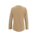 Bulwark Iq Series Comfort Knit Women'S Long Sleeve Tee - Khaki, Xl