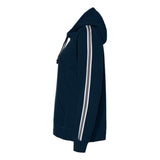 J. America Women'S Rival Fleece Hooded Sweatshirt - Navy, L