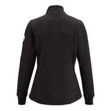 Bulwark Women'S Zip Front Fleece Jacket-Cotton/Spandex Blend - Black, L