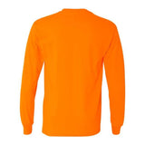 Gildan Heavy Cotton Long Sleeve T-Shirt - Safety Orange, L