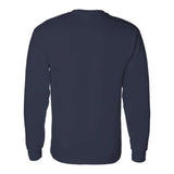 Gildan Heavy Cotton Long Sleeve T-Shirt - Navy, L