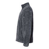 J. America Boundary Shag Frosty Sherpa Quarter-Zip Pullover - Navy, M