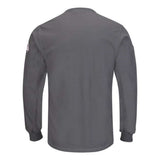 Bulwark Iq Series Plus Long Sleeve Henley - Charcoal, S