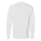 Hanes Authentic Long Sleeve Pocket T-Shirt - White, Xl